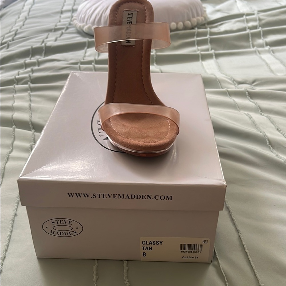 Steve Madden Glassy Tan Women's Sandals